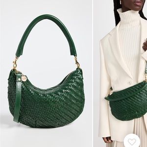 Clare V Petite Moyen color: Evergreen